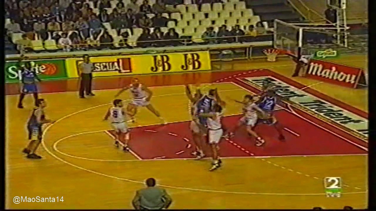 R. Madrid-Coren Ourense: Zona ACB. Tangana (4-Diciembre-1994)