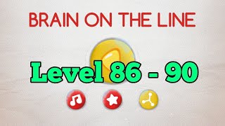 Brain On The Line Level 86 - 90 Walkthrough. Brain Line. Brain On Line.