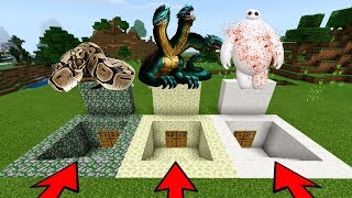 Mcpe Do Not Choose The Wrong Base Anaconda, Baymax.exe & Hydra Dragon