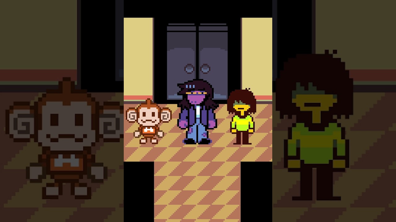 Deltarune x Super Monkey Ball 