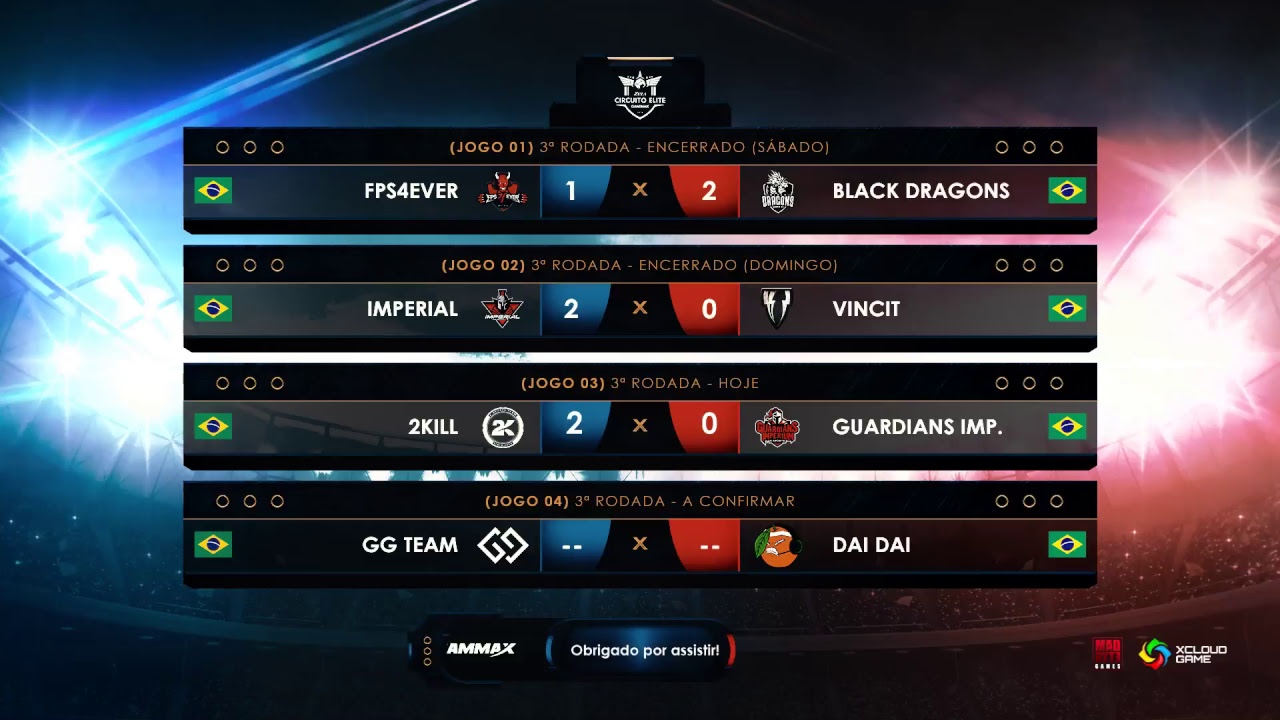 Circuito Elite - 2KILL vs GUARDIANS IMPERIUM - 3 FASE - ZULA
