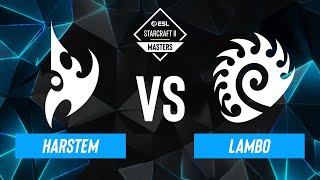 Lambo vs. Harstem  ESL SC2 Masters: Spring 2024 Europe Regionals  Swiss R2