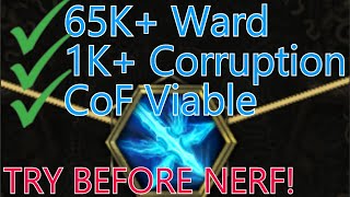 65K WARD 1K CORRUPTION SSF FROST CLAW - CoF Viable