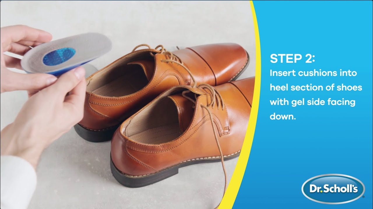 Dr. Scholl's | How To Use Heel Cushions 