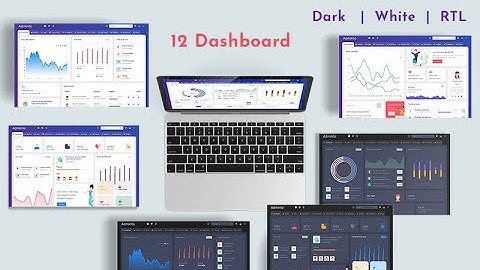 Premium Admin Template – Adminto with Bootstrap UI Kit RTL