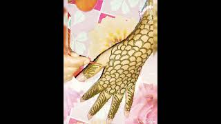 #Very easy mehndi design for #beginners keliye #easy tricks mehndi