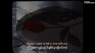 Video thumbnail of "maika • I'm in love with someone| myanmarsub (lyrics"