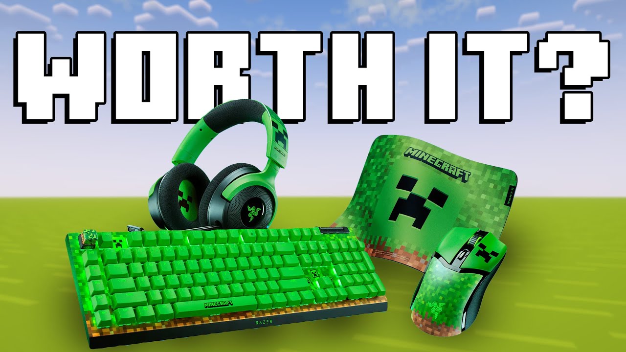 Razer x Minecraft | The Ultimate Gaming Gear (Review)