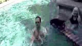 Leahs First Swim In The Pool