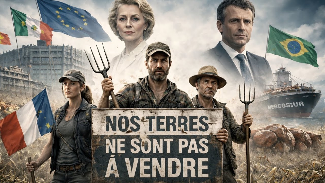 Mercosur – Nos terres ne sont pas à vendre (Macron, Von der Leyen)