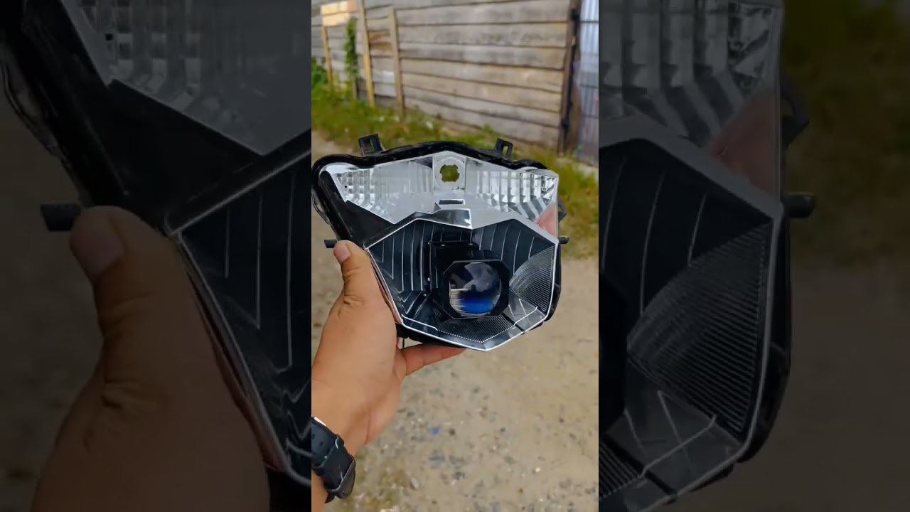 cara pasang lampu projie biled 