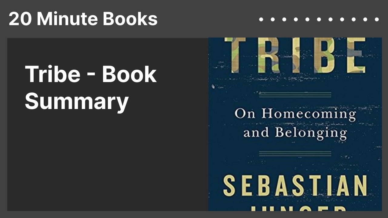 Tribe - Book Summary