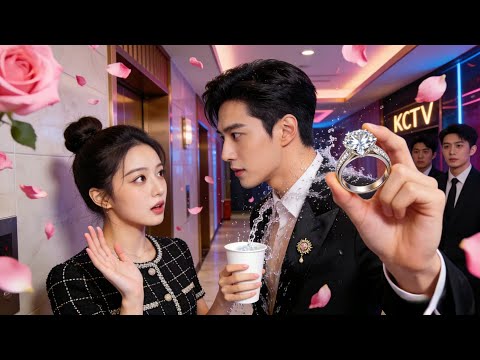 الفتاة الغبية سكبت الماء عن طريق الخطأ على CEO والـ CEO البارد لم يغضب بل دعاها للزواج على الفور 