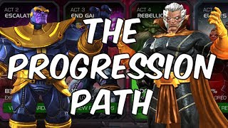The Progression Path - What Should I Do Next? Guide - Marvel Contest Of Champions