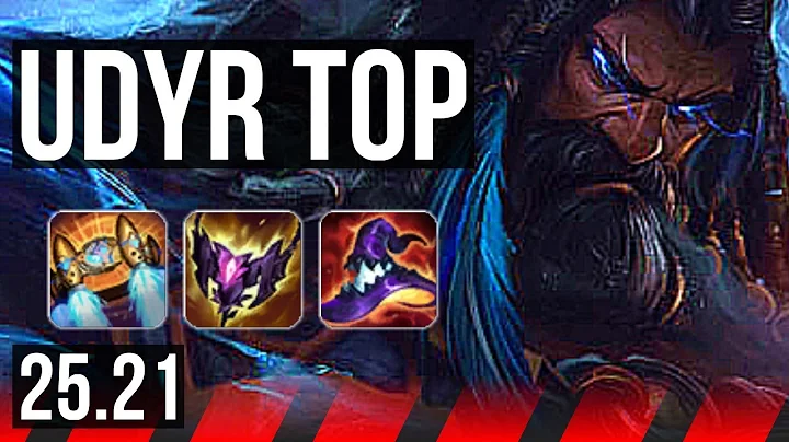 UDYR vs DARIUS (TOP) | EUW Diamond | 25.21