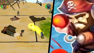 Pirates Vs. Ninjas Dodgeball ... Wii Gameplay