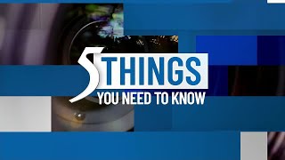 Tuesday, Nov. 11, 2025: 5 things you need to know
