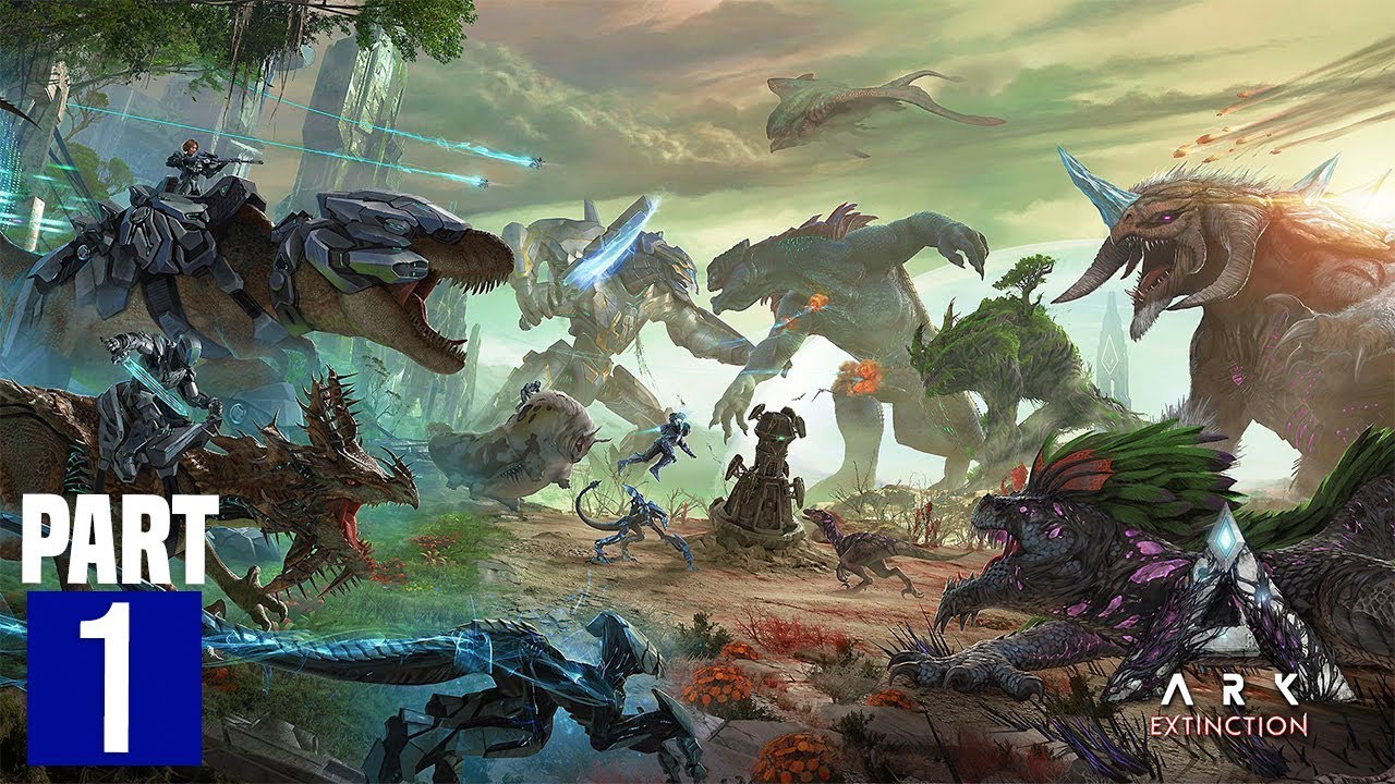 ARK: Extinction Let's Play Walkthrough -  Ep.1