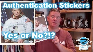 Collectibles Chat Episode 19: Is it a mistake to put Authentication Stickers on your collectibles?