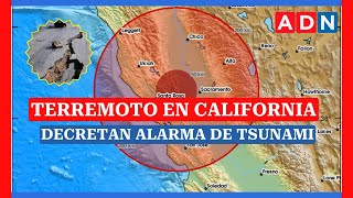 🔴 TERREMOTO EN CALIFORNIA (7,0): Decretan alerta de TSUNAMI en Estados Unidos