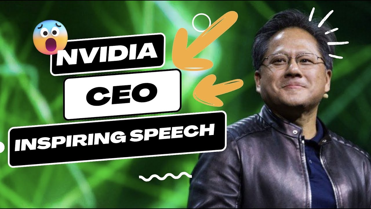 NVIDIA CEO Jensen Huang delivers an inspiring speech to graduates - YouTube