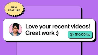 💬 Introducing DMs and tips 💸 | Fourthwall Memberships