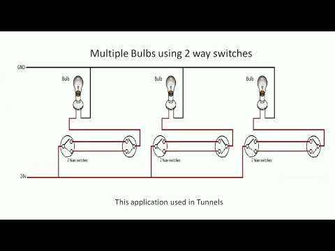 Multi way light switch wiring tutorial