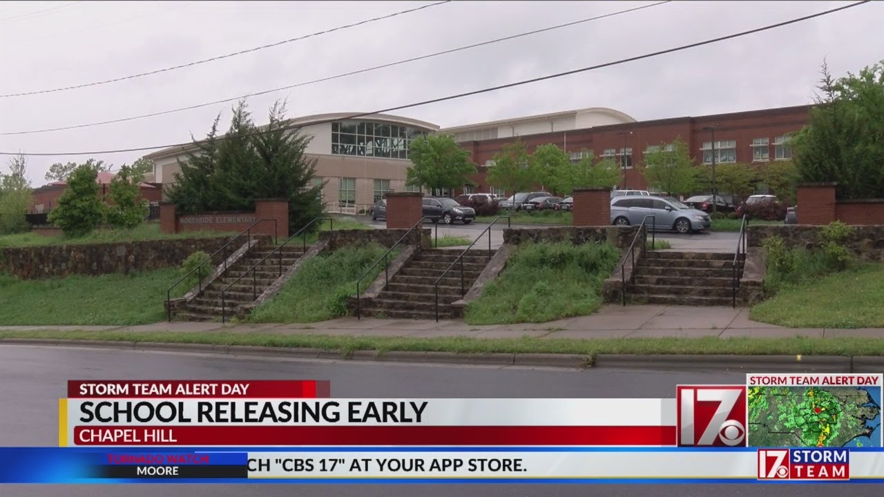 Chapel Hill-Carrboro City Schools releasing 2 hours early