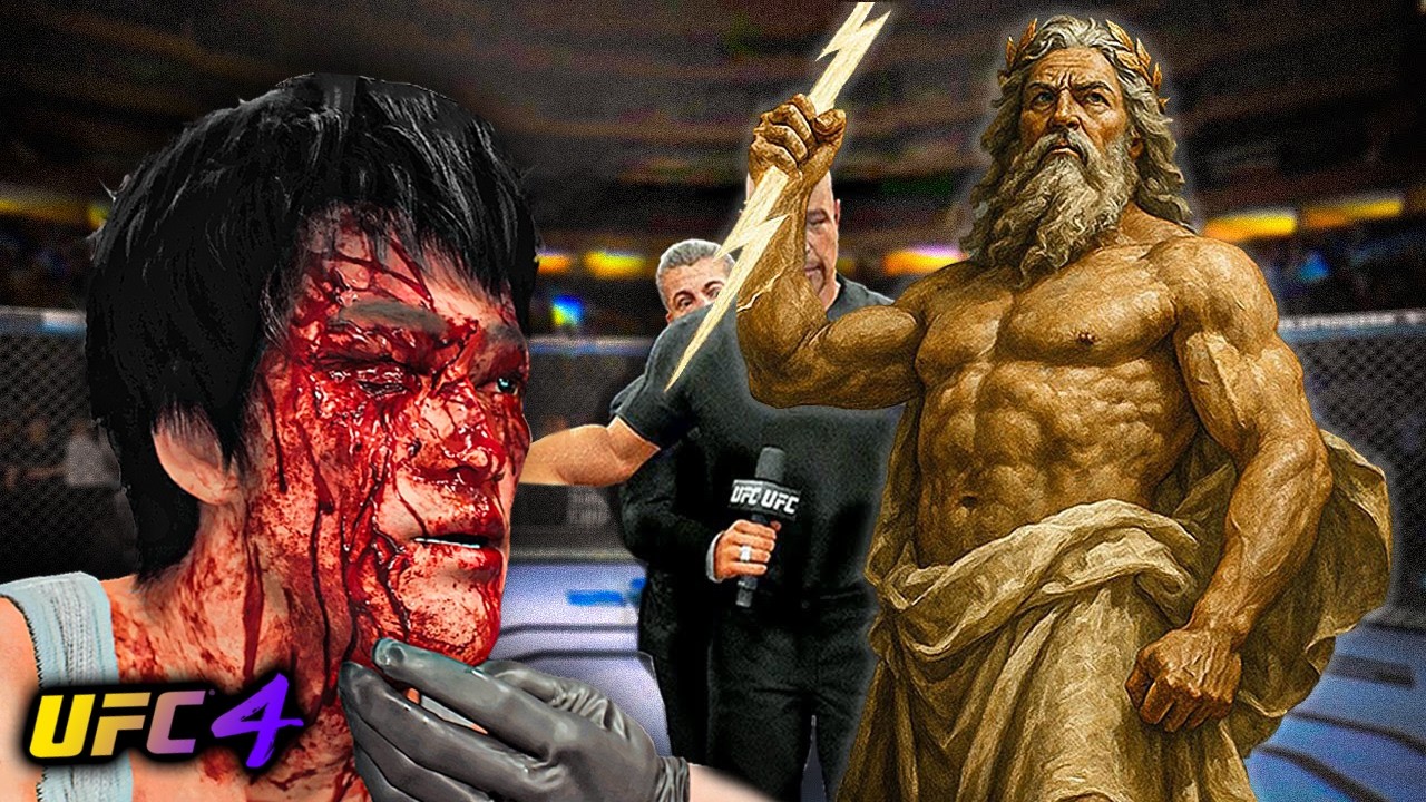 Брюс Ли против Атланта Зевса (EA Sports UFC 4)