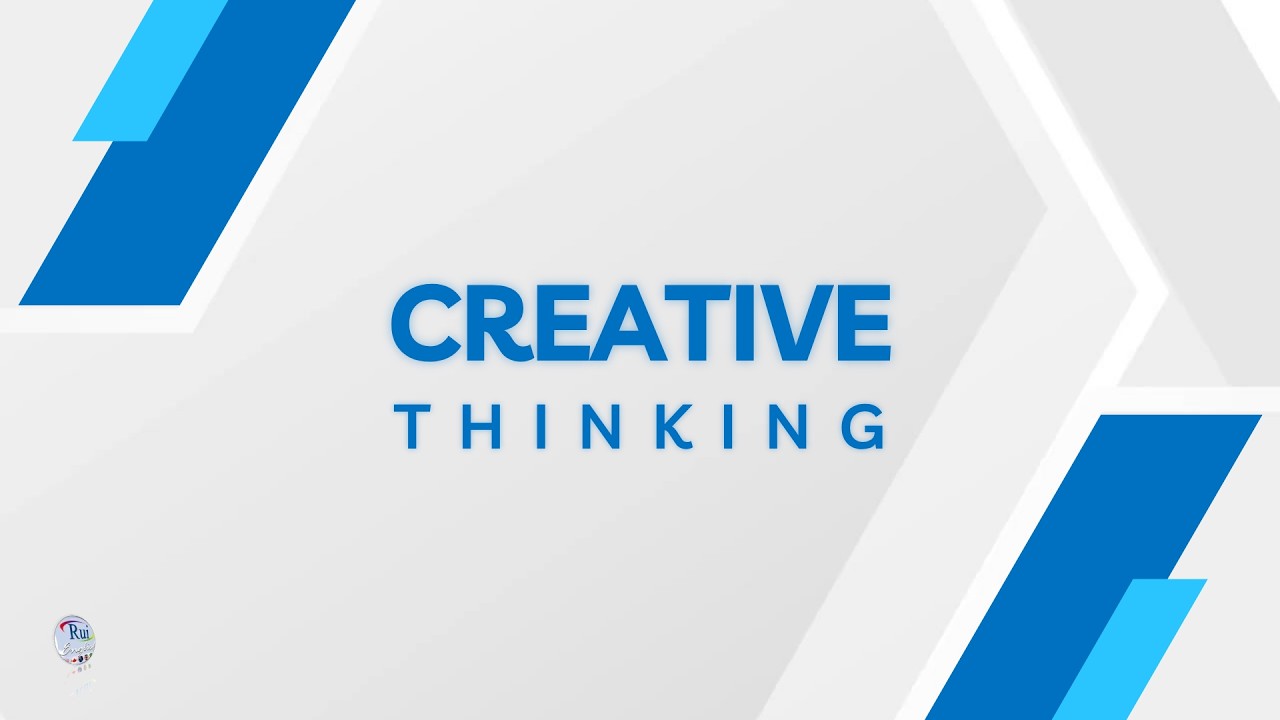 Creative Thinking - YouTube