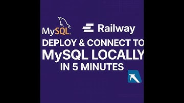 Deploying and Testing MYSQL Database on Railway cloud.