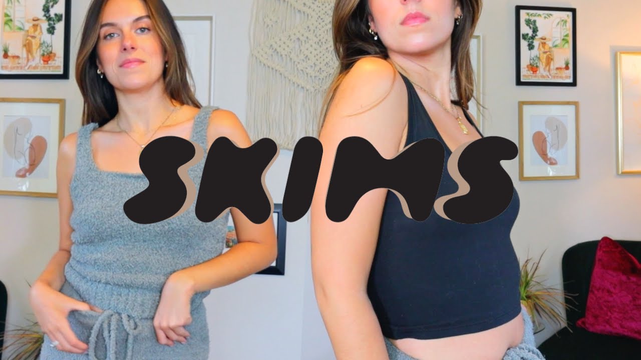 AN HONEST SKIMS REVIEW + A DUPE // cozy and cotton collections try on