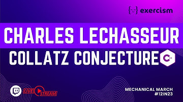 Join Charles Lechasseur as he solves Collatz Conjecture on the C++ track on Exercism!