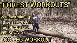 Datos FOREST WORKOUTS LEG LOG WORKOUT Guía