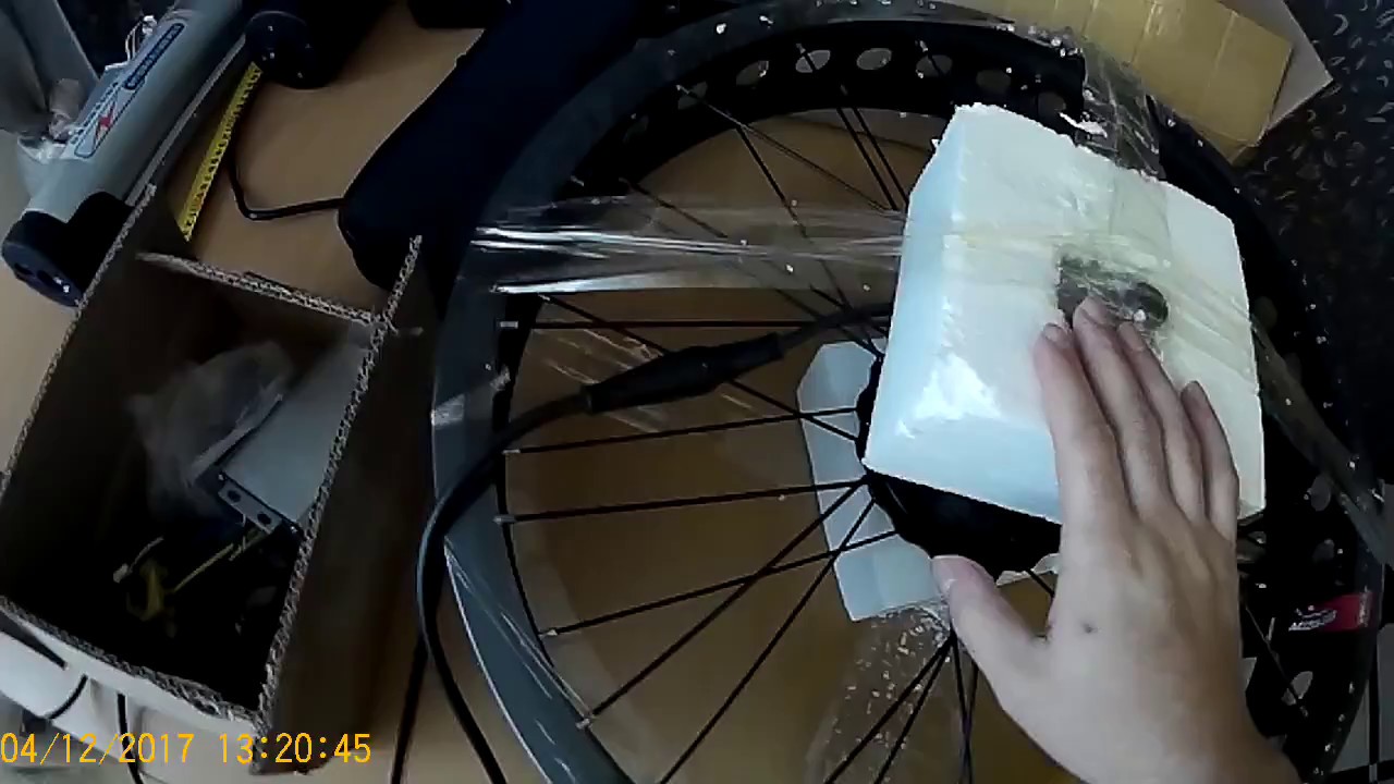 Мотор колесо для фэтбайка