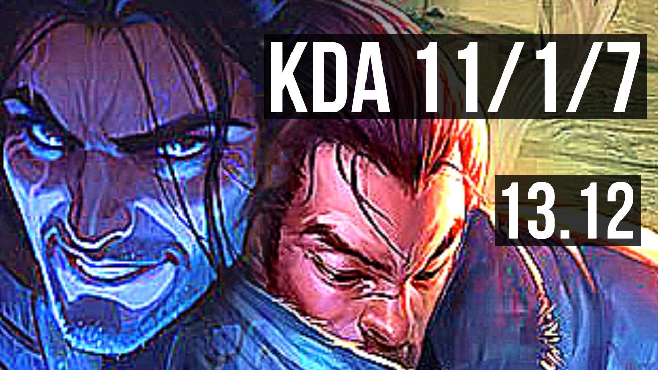 SYLAS vs YASUO (MID) | 11/1/7, 1.4M mastery, 400+ games, Dominating | EUW Diamond | 13.12