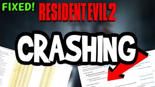 How To Fix Resident Evil 2 Crashing! (100% FIX)