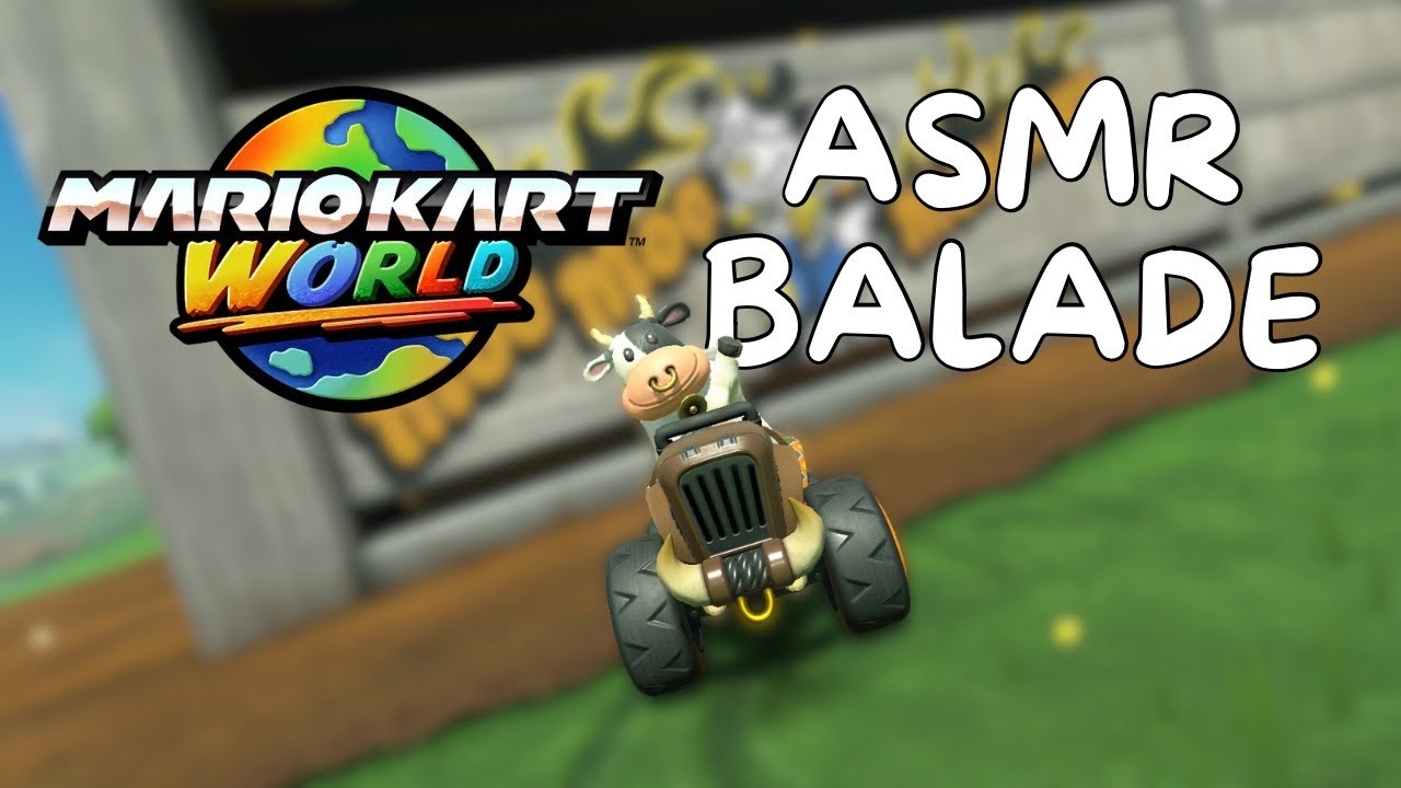 ASMR - Balade sur Mario Kart World - Switch 2