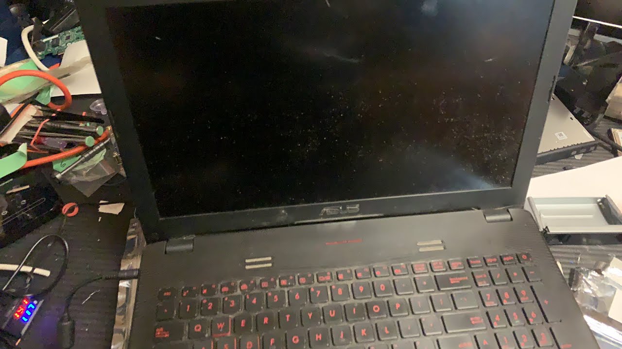 How to enter BIOS change boot order Asus ROG GL552V - youtube