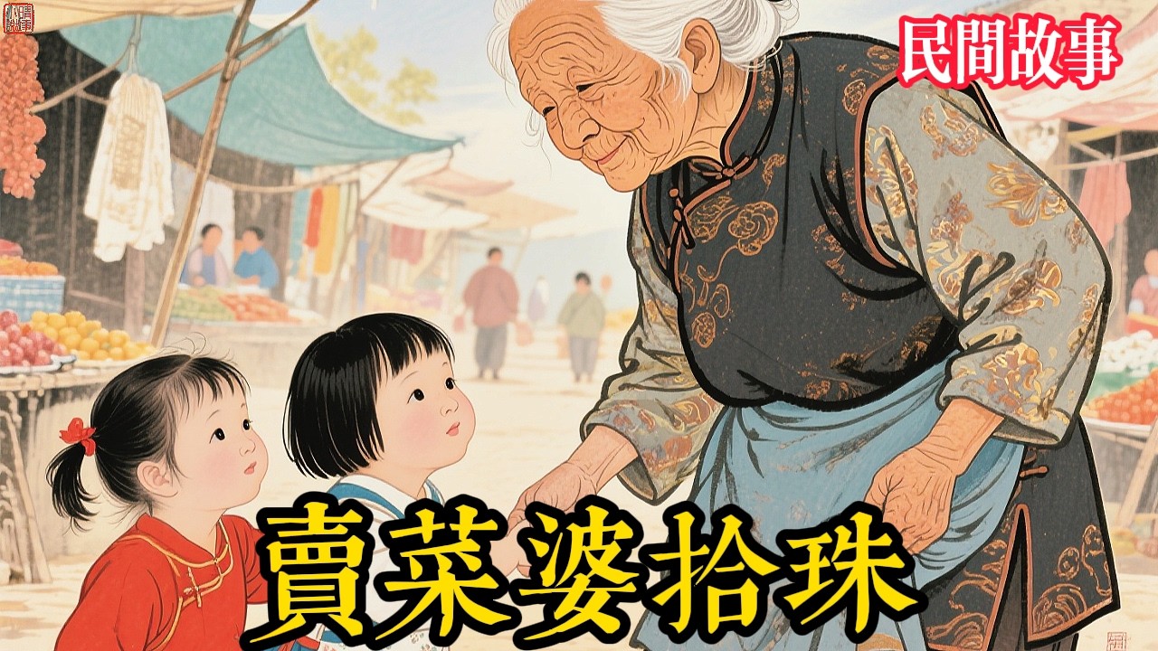 賣菜婆揀倆女，20年後倆女成神醫和繡庄大掌櫃，親生父母找上門認親，兩女當場扔剪刀砸銀子斷絕關係！全場淚目，結局太解氣了！#民间故事 #故事頻道 #听书 #民間故事 #有聲書 #說書 #睡前故事 #情感