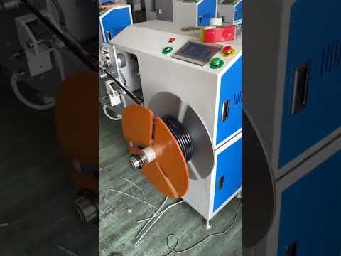 Automatic Wire Meter Counting, Sorting, Cutting & Tube Coiling Machine for 1mm-16mm Diameter PVC Rubber