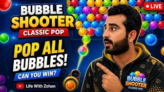 Can We Clear Every Level? | Bubble Shooter: Classic Pop | LIVE POP ALL BUBBLES!🎈Ultimate Challenge