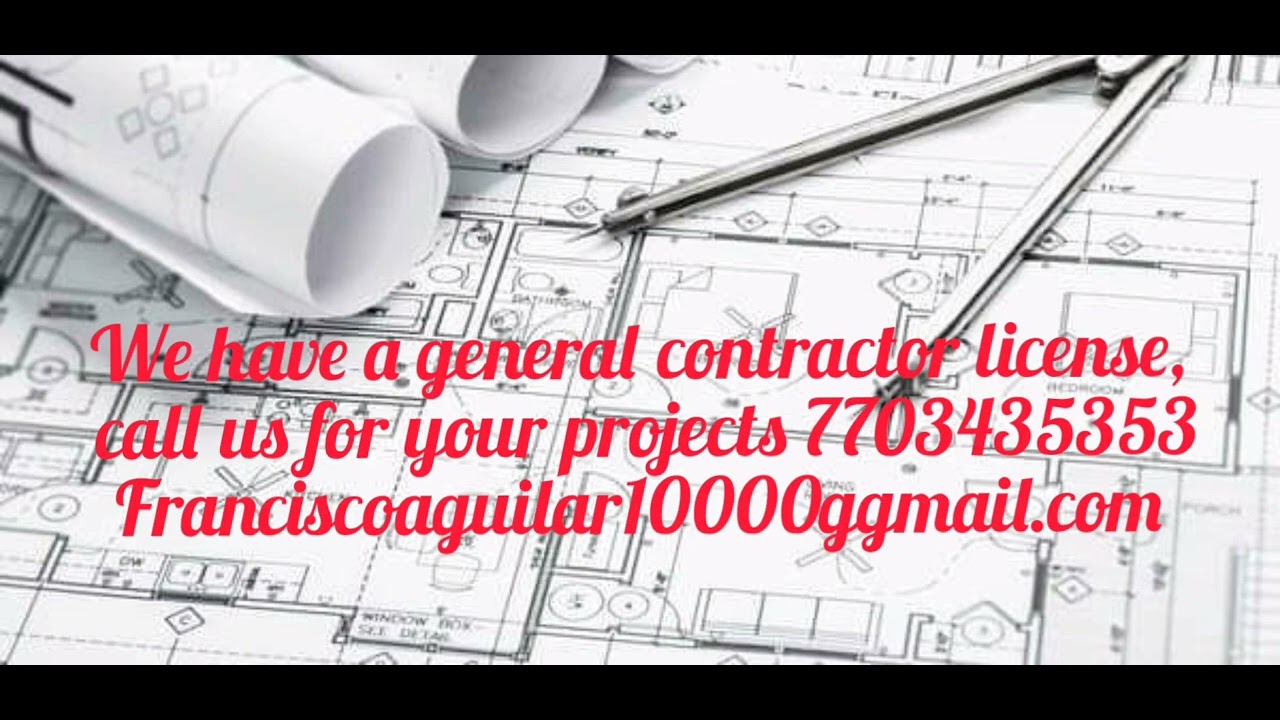 general contractor 7703435353 - YouTube