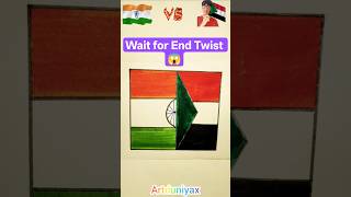 Jana Gana Mana 🎶 Republic Day Drawing 🇮🇳 | Indian National Anthem Art #shorts #youtubeshorts #art