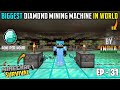 😱WORLD BIGGEST DIAMOND MINING MACHINE IN SURVIVAL MINECRAFT - TEDDY GAMING #31