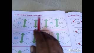 UKG MATHS:FILL IN THE MISSING NUMBERS