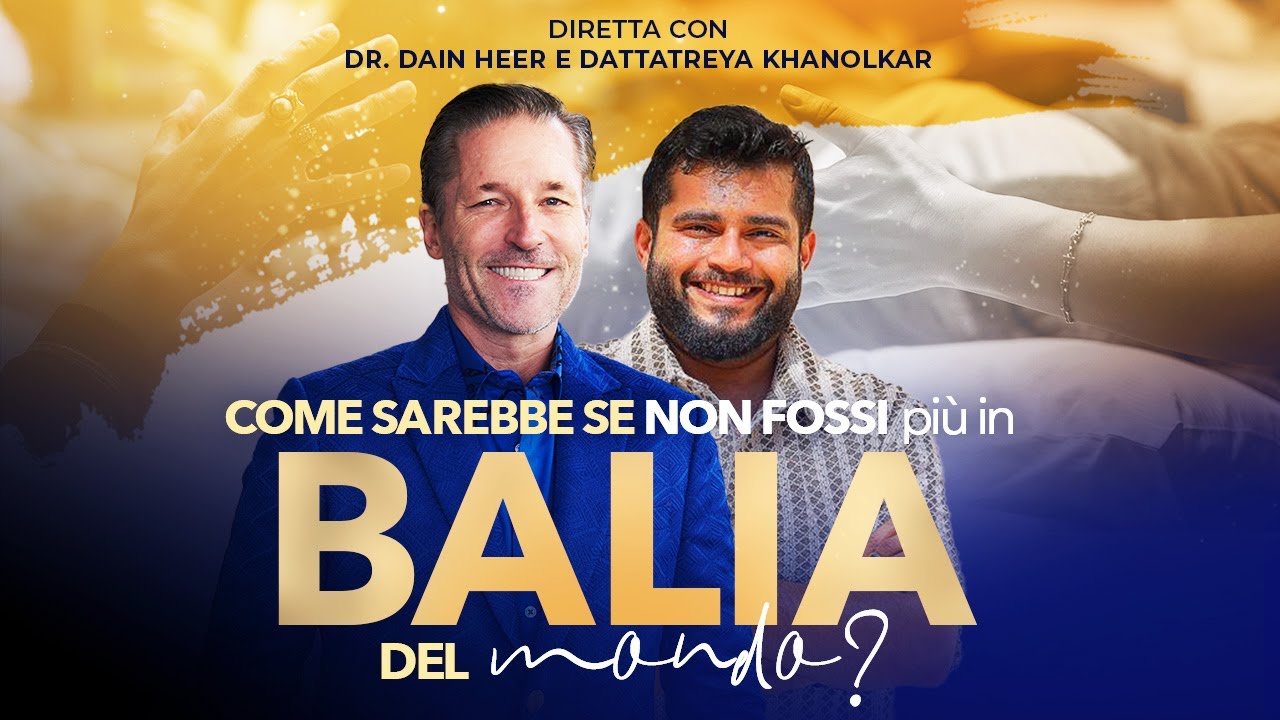 (IT) Come sarebbe se non fossi più in balia del mondo