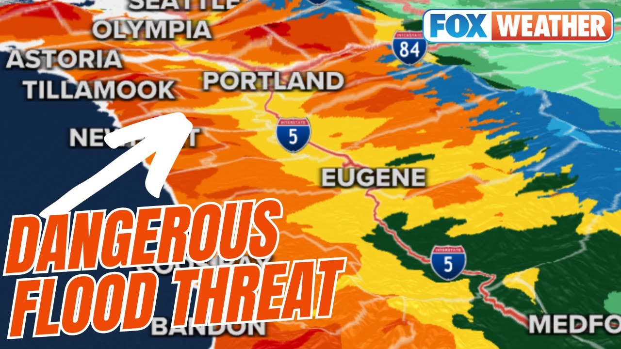 Dangerous Flood Threat As Atmospheric River Set To Slam Pacific ...