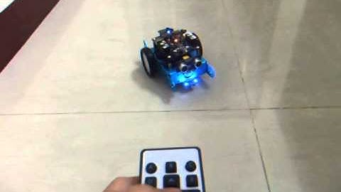 MakeBlock mBot and mBlock  test - IR remote