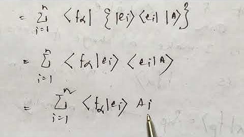 Change of Basis: Transformation of one basis to the other